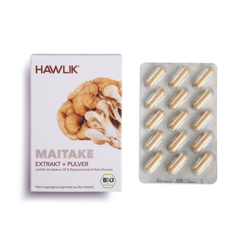 HAWLIK Maitake Extrakt + Pulver 60