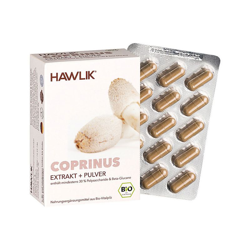 HAWLIK Bio Coprinus E+P Kapseln 60