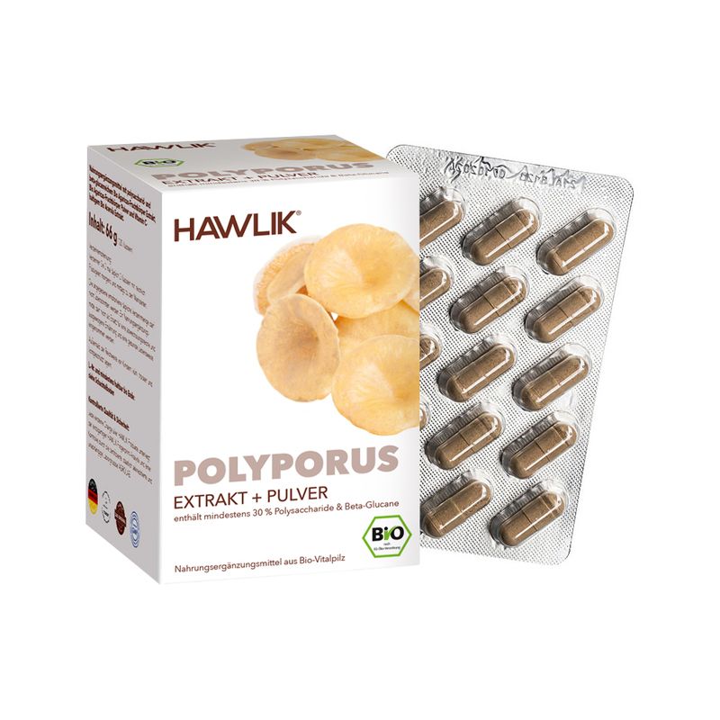 HAWLIK Bio Polyporus Extrakt + Pulver 120