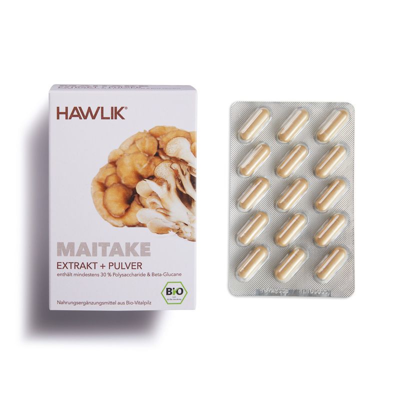 HAWLIK Bio Maitake Extrakt + Pulver 120