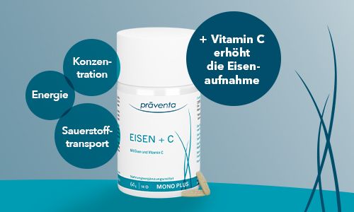 Eisen plus Vitamin C