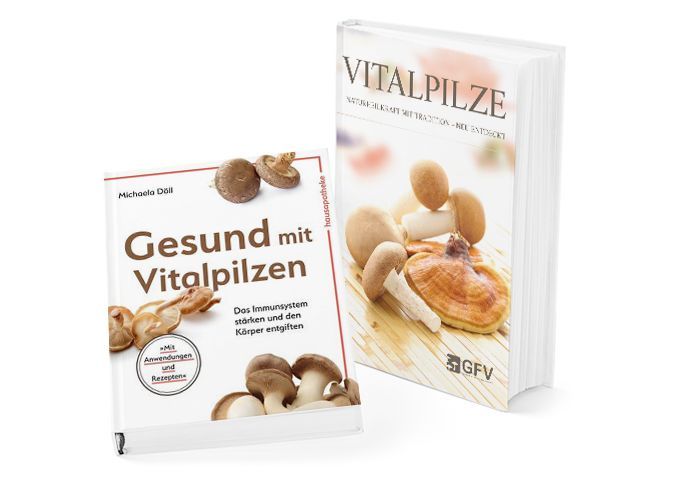 Buch zu Vitalpilzen, Buch Gesund mit Vitalpilzen